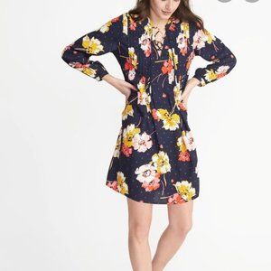 Old Navy Floral Print Tunic Dress